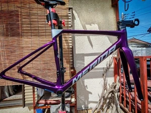 Set telaio bici da strada MERIDA SCULTURA RIVAL-EDITION viola 48 cm (S) F/S da JP - Foto 1 di 7