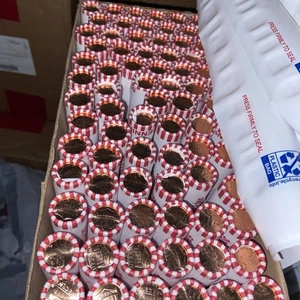 10 Rolls 2025D Denver Lincoln Pennies Penny Cent. 500 pennies total.last year ?? - Picture 1 of 3