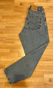 Vintage 90’s Levi’s 560 Loose Fit Tapered Leg Jeans Herren 36x32 Light Wash Denim EUC - Bild 1 von 11