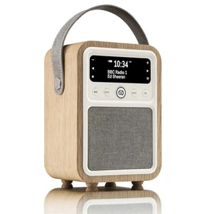 VQ Monty DAB+/FM Radio & Alarm - Oak - 12 Month Warranty. - Picture 1 of 5