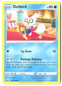 Delibird 032/198 SWSH06: Chilling Reign LP - Foto 1 di 2