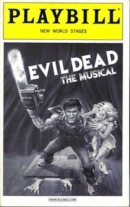 Evil Dead The Musical Playbill, Ryan Ward, Hinton Battle, Off-B'Way, Nueva York, 2006 - Imagen 1 de 3