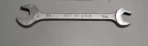 MAC Tools DR1416, 7/16 X 1/2in. Double Open - End Wrench, 5" Long. - Bild 1 von 4