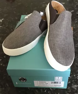 Revitalign Esplanade Canvas - Damen Slipper Taupe - 10B Neu - Bild 1 von 4