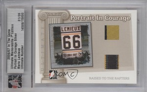 2006-07 ITG Ultimate Memorabilia 7th Edition Silver /9 Mario Lemieux #14506 HOF