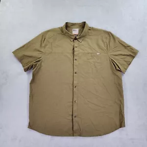 Camisa 511 Tactical Wyatt Hombres 2XL Verde Metal Botón Manga Corta Ajuste Regular - Imagen 1 de 16