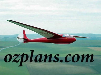 Slingsby Petrel 13 Giant Sailplane 152" RC MODEL AIRPLANE PLANS TEMPLATES PRINTS - Image 1 of 2