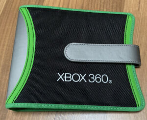 Xbox 360 Travel 16 Game Carrying Case Wallet  Pouch Individual Game Disc Pockets