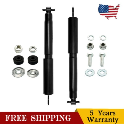 Front 2X Gas Shock Absorbers Kit For 1997-2004 2005 2006 Jeep Wrangler 4WD  - Image 1 of 4