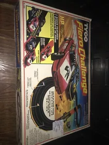 tyco fiero challenge en l'état , PAS DE VOITURES NON TESTÉES , pour boite et pièce - Photo 1 sur 8