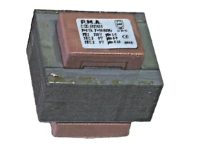 👉 Printtrafo prim. 230V sek 2x9V 6VA Transformer Transformator P.M.A. #1527023 - Bild 1 von 1