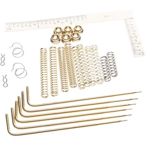 FOR EDELBROCK 1405 600 CFM CARBURETOR TUNING & CALIBRATION KIT JETS RODS SPRINGS - Foto 1 di 7