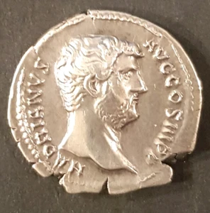ROMAN IMPERIAL: Hadrian, SALVS AVG, Denarius, Rome 134-138 AD - Picture 1 of 2