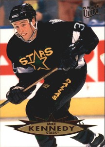 1995-96 Ultra Stars Hockey Card #39 Mike Kennedy