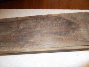 Ammunition Wood Box vintage 22 long cartridges - Picture 1 of 3