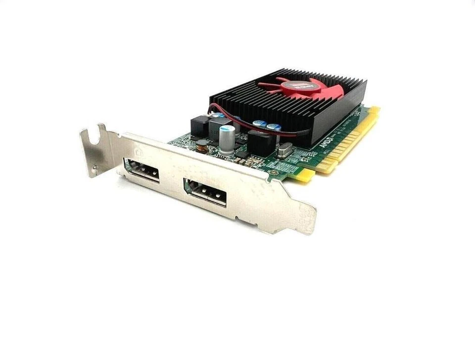 AMD R5 430 2GB GDDR5 2x DisplayPort Low Profile PCI-e Graphics Card - image 1 of 1