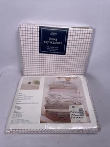 Vintage JC Penny Antique Rose Twin Flat Sheet 230 Thread Count 60% Cotton Setof2 - Picture 1 of 5