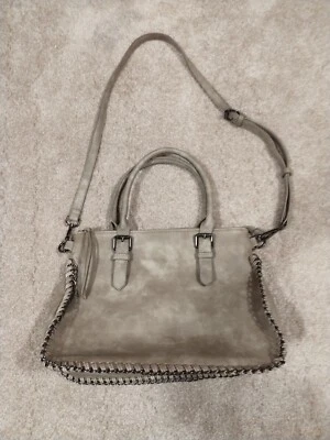 Bolso de hombro Hobo grande con eslabones de cadena de lavandería chino usado en excelente estado Foto 1 de 4