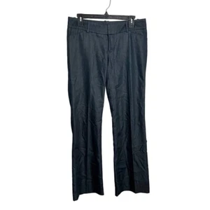 Mossimo Y2K niedrige Hosenhose Breitbein Stretch marineblau Größe 4 - Bild 1 von 4