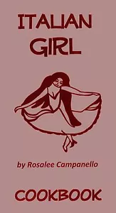 ITALIAN girl cookbook pasta sauces authentic ravioli pizza - Foto 1 di 1