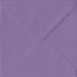 Quadratische farbige Briefumschläge Indigo 130 mm x 130 mm gummiert 100 g/m² - Bild 1 von 1