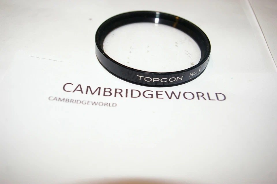 TOPCON BRAND 62mm SCREW in No.1 CLOSE UP MACRO LENS  - Image 1 of 1