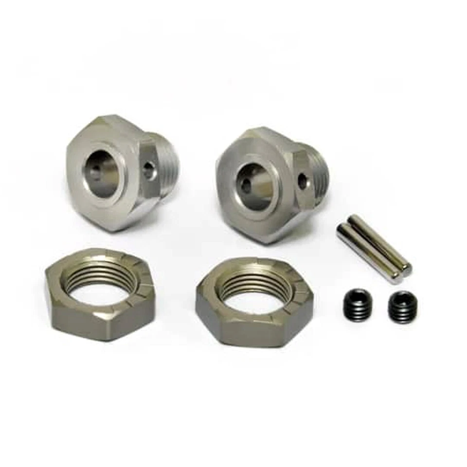 HoBao 85146 17mm Wheel Hub Set & Anti-Loose Nut (2) for Hyper GT2 Nitro/1/7 VTE2 - Image 1 of 2
