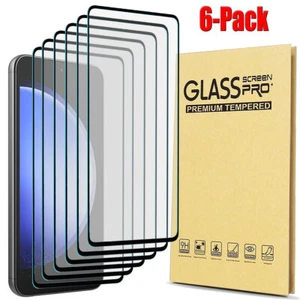 For Samsung Galaxy S20 S21 S23 S24 FE Full Cover Tempered Glass Screen Protector - Picture 1 of 16