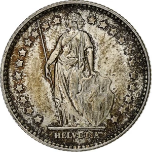 [#1114951] Switzerland, Franc, 1959, Bern, Silver, AU, KM:24 - Picture 1 of 2