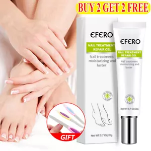 Gel Trattamento Unghie Fungine Anti Infezione Onicomicosi Riparazione Unghie Crema Essenza - Foto 1 di 11