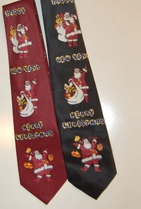 40 NEW Men's Novelty Neckties Christmas Santa Ties WHOLESALE LOT - Picture 1 of 3