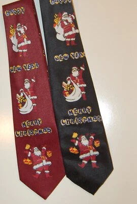 40 NUEVAS Corbatas de Novedad para Hombre Navidad Papá Noel LOTE AL POR MAYOR  Foto 1 de 2