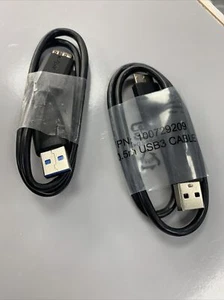 2x Genuine USB 3.0 Cable For External Hard Drive 0.5m - Picture 1 of 2