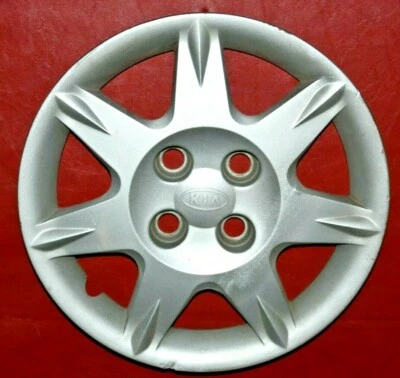 Tapacubos Kia Spectra 66009 2001-2004 14" cubierta de rueda OEM 0K2N137170 Foto 1 de 4