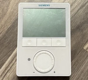SIEMENS Elektronischer Raumthermostat RDG160T 24V zur Wandmontage - Bild 1 von 2