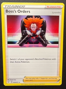 Boss's Orders 058/072 Shining Fates Regular - Picture 1 of 2