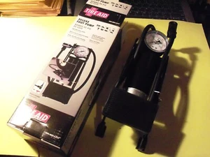 Quick High Pressure Foot Air Pump100psi Inflate Vehicle Tire/Bicycle/Bike/Ball - Picture 1 of 2