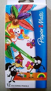 12pcs Papermate Standard Colouring Pencils New - Picture 1 of 3