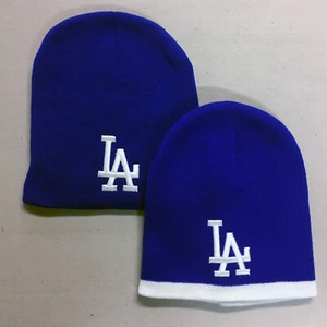 Gorro corto bordado de los Dodgers de Los Ángeles LA calavera gorra sombrero hombre logotipo LAD - Imagen 1 de 5
