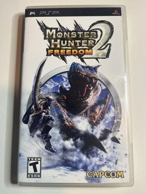 MONSTER HUNTER FREEDOM 2 (Sony PSP) COMPLETE IN BOX ~CIB ~LOOK! - Image 1 of 3