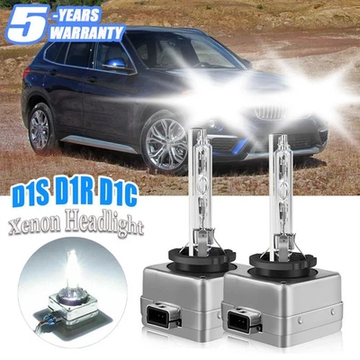 Para BMW X1 2010-2015 D1S HID Xenón Faros Bombillas Repuesto 6000K Foto 1 de 4