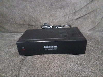 Radio Shack RF Modulator Video Signal Converter AV to Coaxial 15-1214 ~ TESTED  - Image 1 of 3