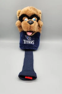 Cubierta de cabeza de club de golf mascota "T-Rac" de los Tennessee Titans de la NFL, hecha en McArthur en Corea difícil de encontrar - Imagen 1 de 14