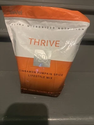 Level Thrive CANELA CALABAZA ESPECIAS ESTILO DE VIDA MEZCLA 16 Paquetes NUEVO Foto 1 de 2