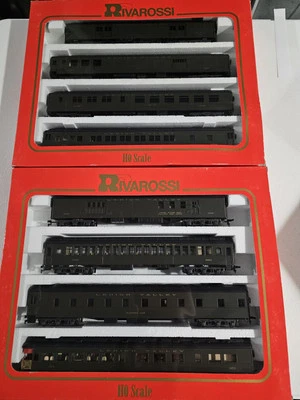 Rivarossi HO Scale 1920s Lehigh Valley 6892 A Set & 6893 B Set - Image 1 of 4