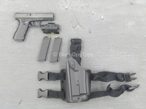 1/6 Scale Toy US Army Pilot - Black Pistol w/Drop Leg Holster (Left) - Picture 1 of 6