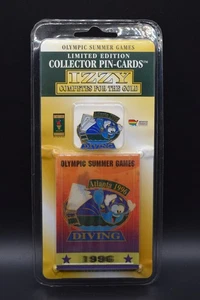 Nuevo IPC IZZY Competi 1996 Juegos Olímpicos Atlanta Buceo Juego de Prendedores de Tarjetas 3D - Imagen 1 de 6