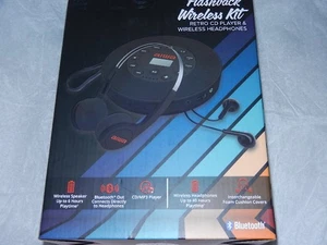Neu Aiwa Flashback Wireless Kit Retro CD MP3 Player Bluetooth Kopfhörer - Bild 1 von 10