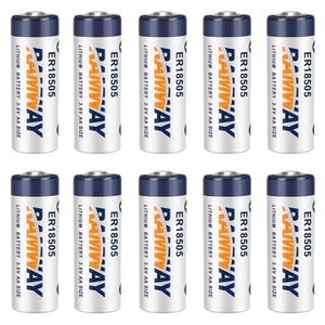 Batería Li-ion no recargable 10 piezas ER18505 3.6V 4000mAh - Imagen 1 de 10