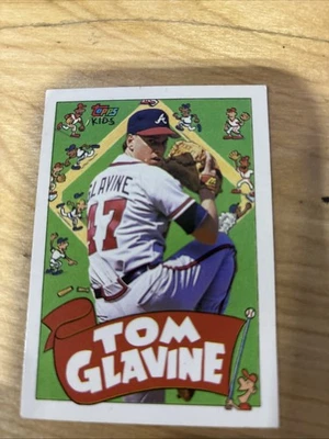 1992 Topps Kids - Tom Glavine #34 - Image 1 of 2